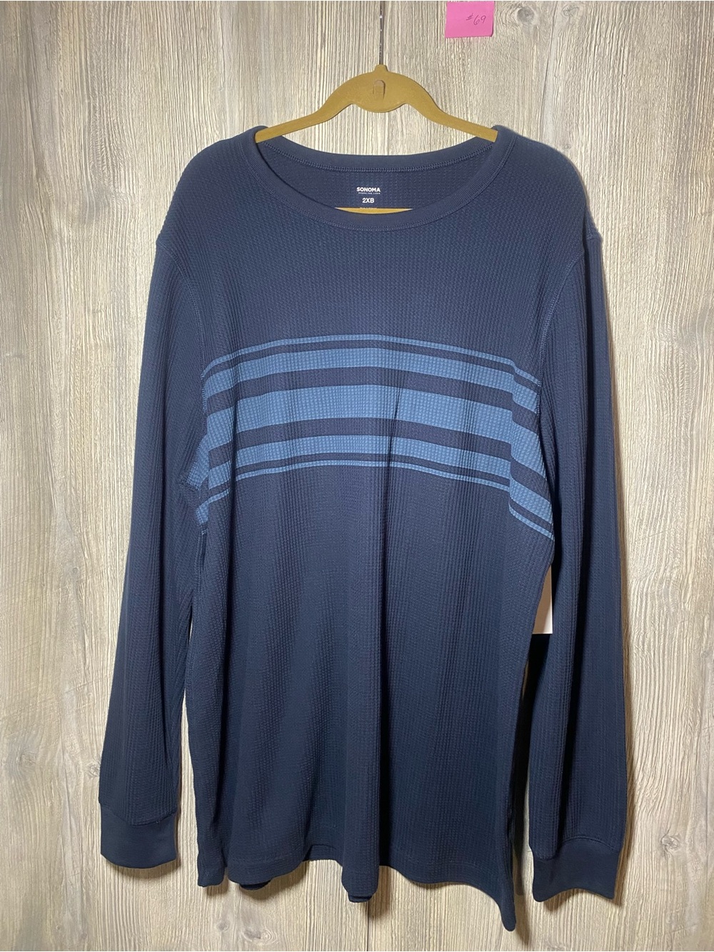 Big & Tall Sonoma Goods For Life® The Essential Waffle Thermal Tee, Men's 2XB